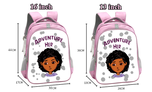 Adventure Her Backpack Children School Bag